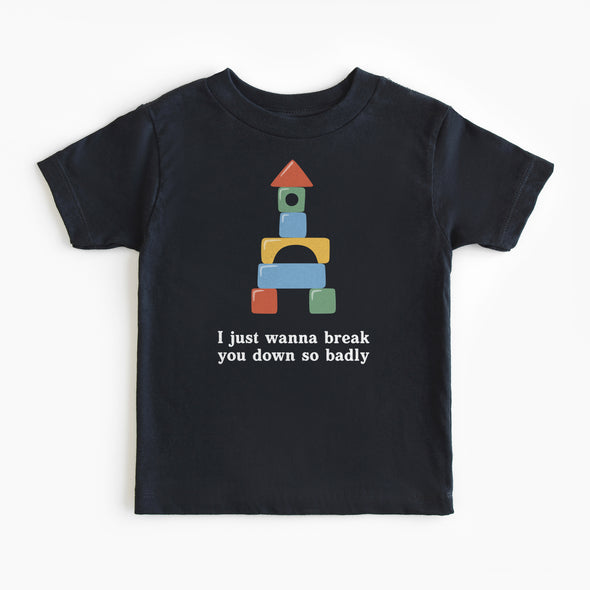 Break You Down Baby Tee - All The Small Tees