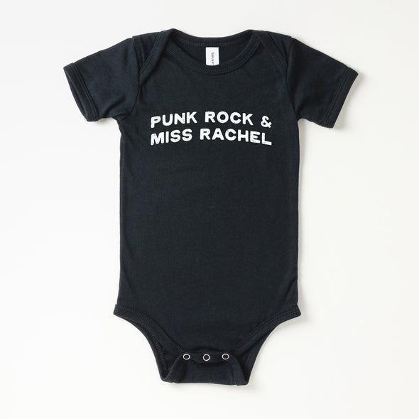 Punk Rock & Miss Rachel Baby Onesie - All The Small Tees