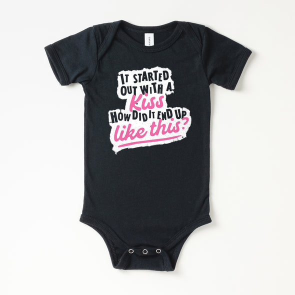 The How Did It End Up Like This? Pink Onesie - All The Small Tees