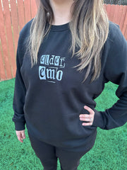 Elder Emo Organic Crewneck Sweatshirt - All The Small Tees