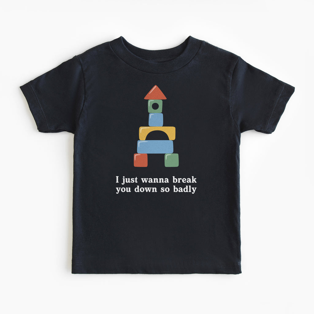Break You Down Baby Tee - All The Small Tees