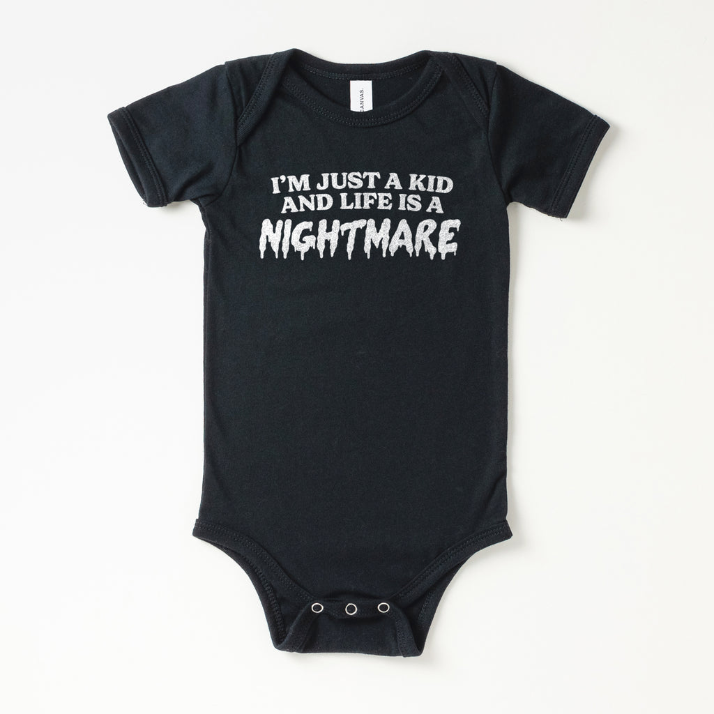 Just A Kid Baby Onesie