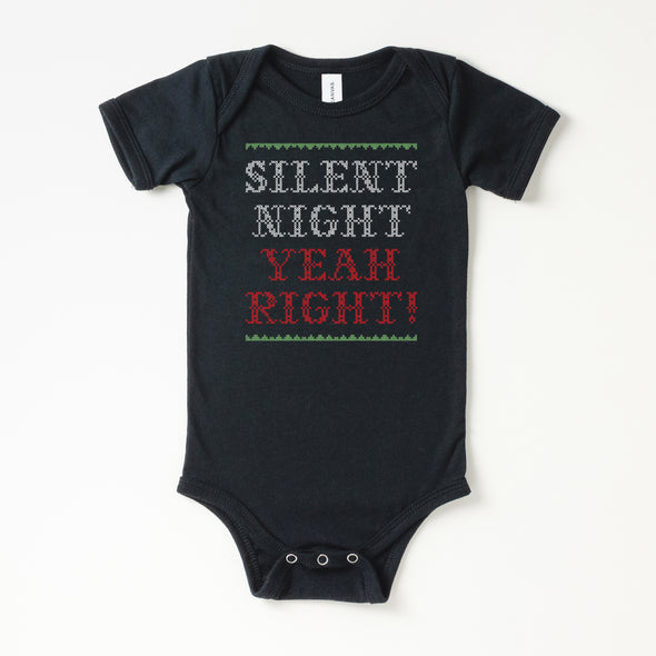 Silent Night, Yeah Right! Onesie