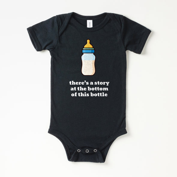 Bottom of This Bottle Onesie