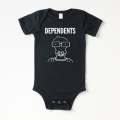 The Dependents Baby Onesie