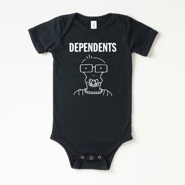 The Dependents Baby Onesie