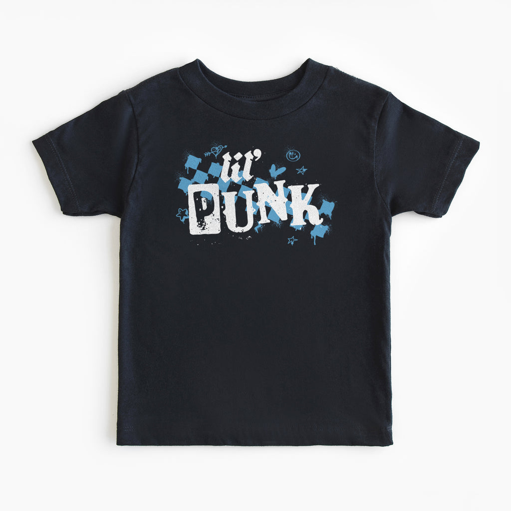 Lil' Punk Blue Toddler Tee