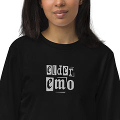 Elder Emo Organic Crewneck Sweatshirt - All The Small Tees