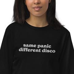 Same Panic Different Disco Organic Crewneck Sweatshirt - All The Small Tees