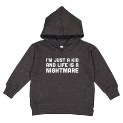 Just a Kid Toddler Hoodie - All The Small Tees