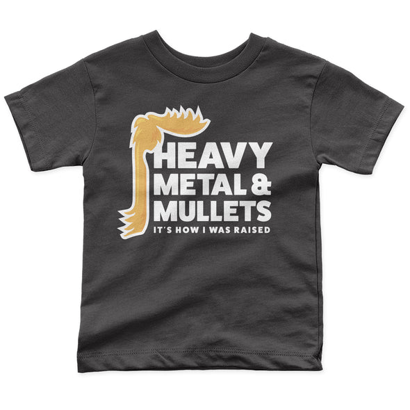 Heavy Metal & Mullets Toddler Tee - All The Small Tees